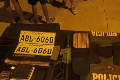 La Policia Nacional señaló que capturó a integrantes de Los Choneros en el sur del país.