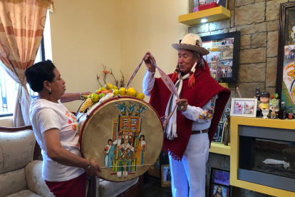 Gustavo Segovia, vive la tradición del pingullero y tamborero durante 34 años.