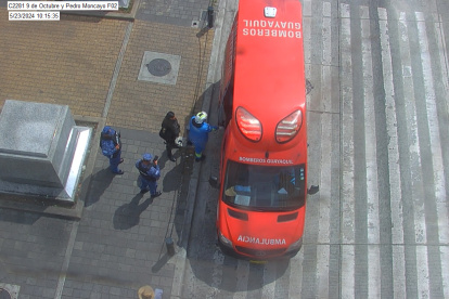 Al sitio acudió personal del Cuerpo de Bomberos de Guayaquil.