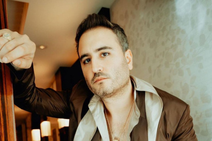 Jesús Navarro, vocalista de la agrupación mexicana Reik.