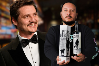 Utilizan el nombre del artista Pedro Pascal para una marca de piscos.