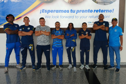 Cuatro hombres y 1 mujer integran el equipo nacional en el Mundial.