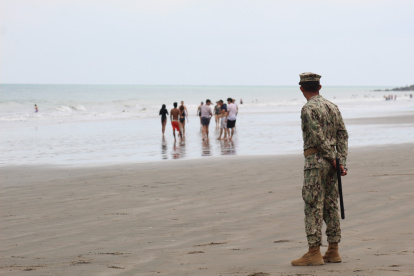 La Policía Nacional y las Fuerzas Armadas anunciaron un despliegue récord de personal.