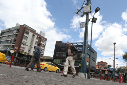 El sistema se colocó en el sector de La Mariscal, en abril de 2023. Moradores de la zona aseguran que no funciona.