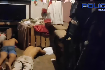 La Policía Nacional detuvo a 62 personas en el operativo.