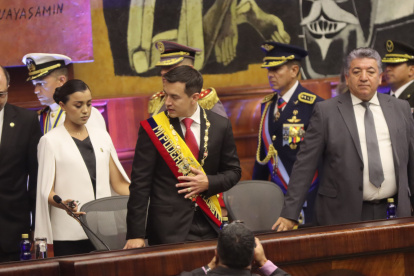 El presidente Daniel Noboa ofreció su Informe a la Nación ante la Asamblea Nacional.