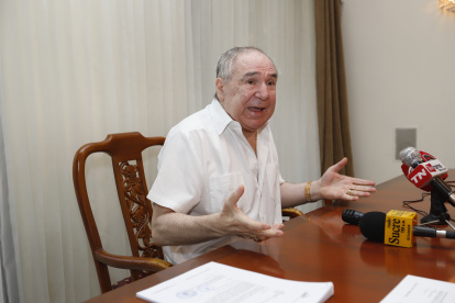 El expresidente del Ecuador Abdalá Bucaram.