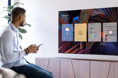 Con Smartthings, el TV puede convertirse en el centro de control de la casa.