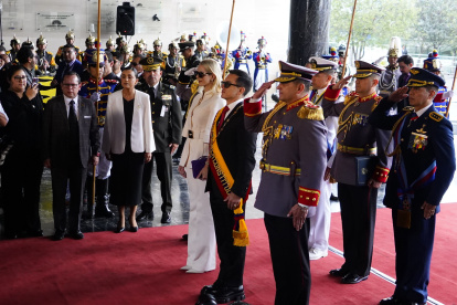 Los zapatos de Daniel Noboa se hicieron virales.