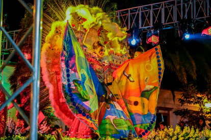 Traje ganador que participará en el Miss Universo 2024.