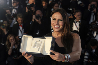 Karla Sofía Gascón actriz protagónica de Emilia Pérez.