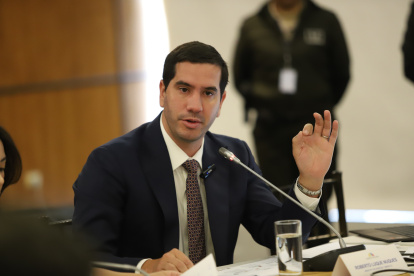 El ministro de Energía y Minas, Roberto Luque.