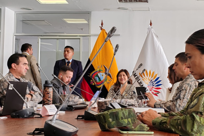 La sesión de la Comisión de Justicia se declaró como reservada para recibir las comparecencias.