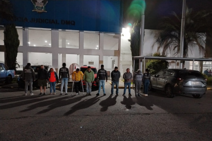 Seis de los siete detenidos tienen antecedentes policiales.