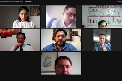 La Comisión Ocasional de Enmiendas y Reformas Parciales recibió a Héctor Muñoz.