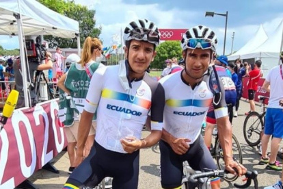 Richard Carapaz, ciclista ecuatoriano.