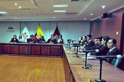 José Suing recibió el apoyo de los jueces de la Corte Nacional de Justicia tras presentar a su terna.