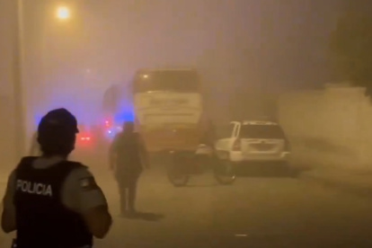 Personal policial acudió al sitio donde estaba retenida la mujer.