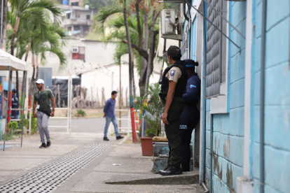Así lucía este 28 de mayo el Municipio de Durán.
