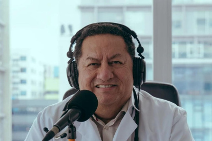 Dr. Washington Alemán Espinoza, clínico infectólogo.