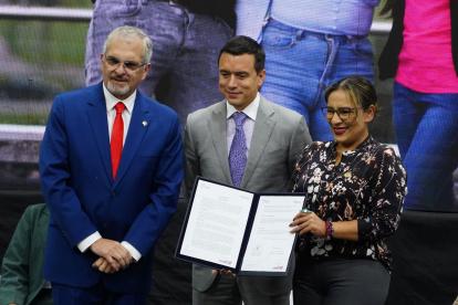 Reemplazo. Noboa y sus ministros han abordado las opciones para que Abad no llegue a Carondelet.