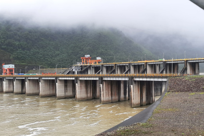 Captación de la Central Hidroeléctrica Coca Codo Sinclair.