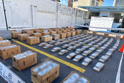 La droga encontrada tenía como destino Centroamérica, Norteamérica y varios países de Europa.