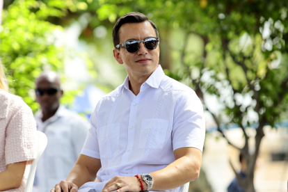 Daniel Noboa asumió la Presidencia de la República el 23 de noviembre de 2024.