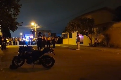 El hecho se registró en las calles 18 de agosto y 24 de mayo, en Santa Elena, la noche del jueves 20 de mayo.