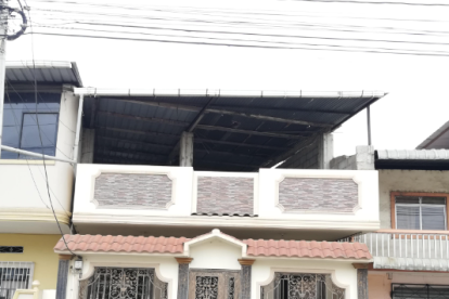 Casa que se encuentra en remate judicial en Santa Rosa, El Oro.