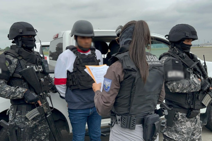 Julio Alberto Martínez Alcívar, alias Negro Tulio, fue detenido en Panamá y traído a Ecuador el 1 de junio de 2024.