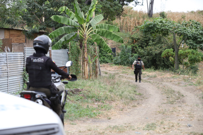 Hecho. La policía llegó al sitio donde estaba el cadáver.