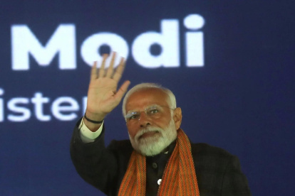 Gobernante. Narendra Modi, primer ministro de India.