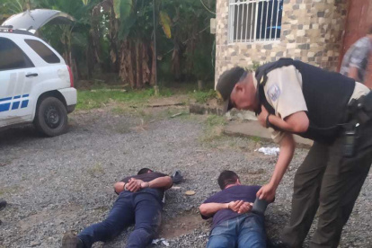 Hecho. En total, la Policía capturó a tres personas.