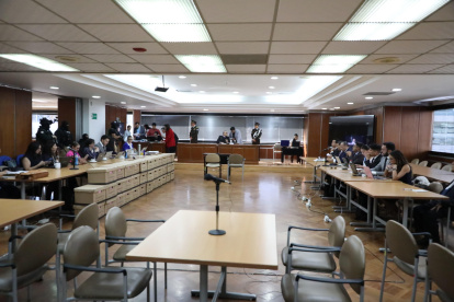 Se instaló la audiencia del caso Purga para escuchar los testimonios anticipados de Daniel Salceso y Mayra Salazar.