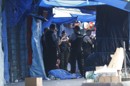 En las instalaciones del mercado 4 Manzanas, que de forma permanente es recorrido por estudiantes y sus familias, fue el blanco del delito este 3 de junio.