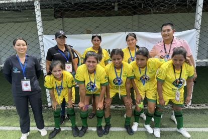 La selección de Sucumbíos marcha invicta en el torneo, en Manta.