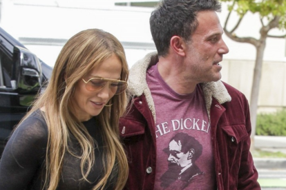 Jlo y Ben Affleck.