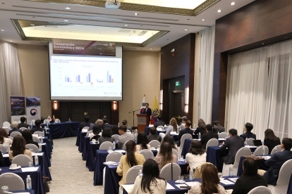 El evento, organizado por la Embajada de Corea en Ecuador, permitió exponer las principales oportunidades de comercio e inversión.
