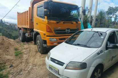 La volqueta fue trasladada hasta la estación norte de la Empresa de Gestión Integral de Residuos Sólidos.