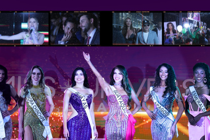 Parte de las 25 candidatas del Miss Universo Ecuador 2024.