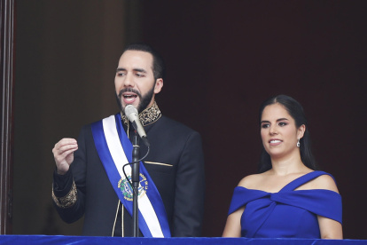 El presidente de El Salvador, Nayib Bukele.