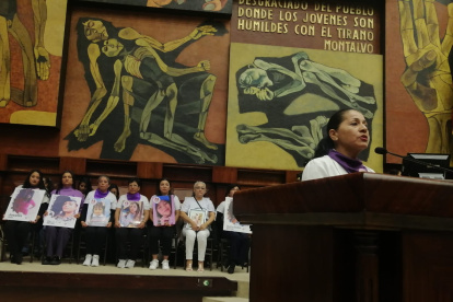 Casos. A finales de mayo las familias de las víctimas de femicidio hicieron demandas en la Asamblea Nacional.