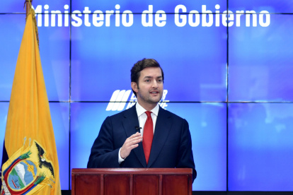 Vocero. El viceministro de Gobierno, Esteban Torres, ha echado a volar los fantasmas de la conspiración