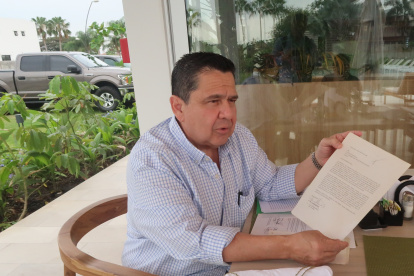 Figura. Pablo Muentes cumplía los primeros meses como asambleísta mientras era asesor de Agrocamarón.