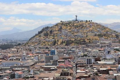 Quito, capital del Ecuador.