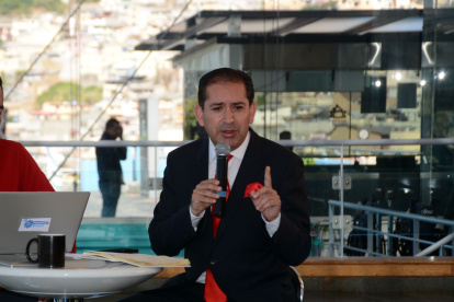 Víctor Hugo Villacrés llegó a la gerencia del Metro de Quito 14 de mayo 2023