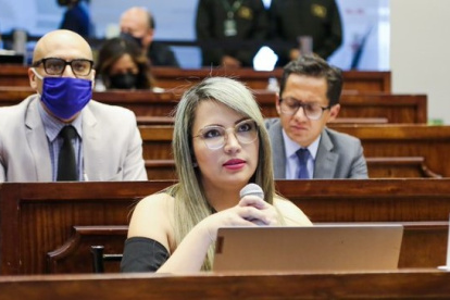 Priscila Schettini dijo que no borrará los mensajes en su cuenta de redes sociales contra Diana Salazar, como dispone la sentencia del TCE.