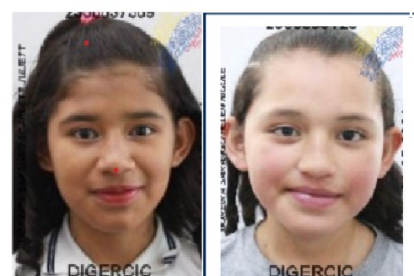 Scarlett Juliett Moreira Sarango tiene 12 años y su hermana Helen Nicole, 11.