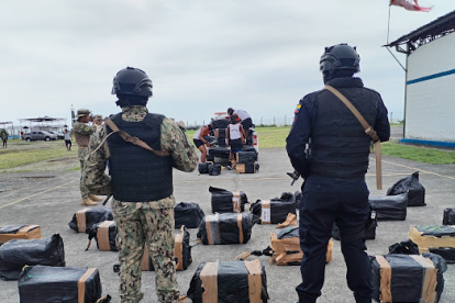 Las sustancias se encontraban en una embarcación